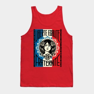 Liberte Egalite Fraternite Tank Top